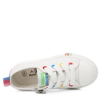 Kids Shoes For Girl Children canvas shoes boys Candy color laces 2017 Spring Autumn white sneakers children single shoes girls-kids