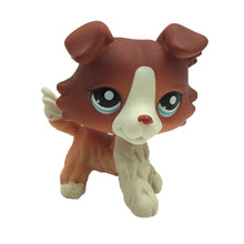 LPS Brown White Collie Dog #1542 Blue Eyes Puppy Pet Shop Kids Toys
kids
