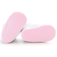 Lovely Baby Sneakers Newborn Baby Crib Shoes Girls Toddler Laces Soft Sole Shoes-kids