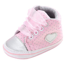 Lovely Baby Sneakers Newborn Baby Crib Shoes Girls Toddler Laces Soft Sole Shoes-kids