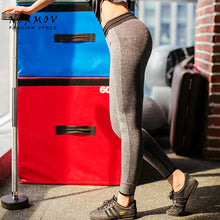 NORMOV Women's Workout Leggings Fashion Polyester Breathble High Waist Leggings Sportswear Advanture Time Leggings Women