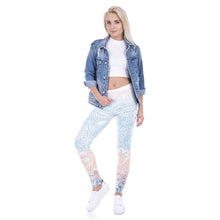 New Aztec Print Gothic Stretchy Leggings Women Adventure Time Workout Legins Femal Fitness Leggings Casual Floral Tayt Pants
women