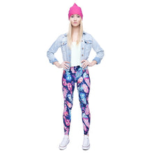 New Aztec Print Gothic Stretchy Leggings Women Adventure Time Workout Legins Femal Fitness Leggings Casual Floral Tayt Pants
women