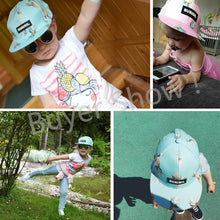 New Fastion Fruit pattern Snapback Caps Adult & Kids Hat Caps Children Baseball Caps For Boys Girls Sun Hip Hop Summer Hat
kids