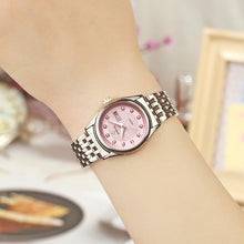 New Women Watches Brand Luxury 50m Waterproof Date Clock Ladies Quartz Sports Wrist Watch Women Silver Bracelet relogio feminino
women
