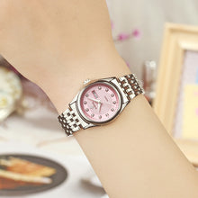 New Women Watches Brand Luxury 50m Waterproof Date Clock Ladies Quartz Sports Wrist Watch Women Silver Bracelet relogio feminino
women