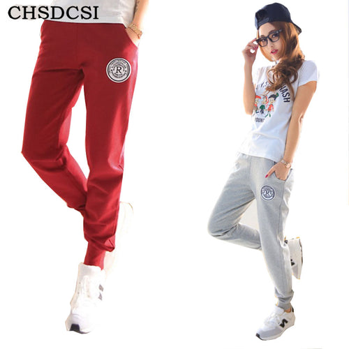 Plus Size 2017 New 100% Cotton Pants Women Deportes Pants Casual Loose Thin Trousers Ankle Length Pancil Pantalones S-XXL
women