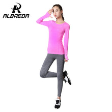 RODEX Yoga Shirt Women Gym Sports Fitness Women Running Clothes For Women Solid Long Sleeve Spring Autumn Base Shirt Fitness
women