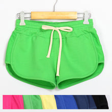 SAGUARO Shorts Women Summer 2017 Fashion Elastic Waist Soft Cotton Short Feminino Casual Fitness Workout Plus Size Short Pants
women