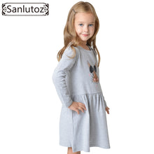 Sanlutoz 2017 Kids Dress for Girl Toddler Clothes Children Clothing Bunny Girl Dress Long Sleeve Cotton Brand Princess Party
kids
