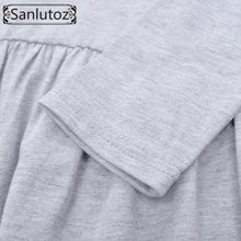 Sanlutoz 2017 Kids Dress for Girl Toddler Clothes Children Clothing Bunny Girl Dress Long Sleeve Cotton Brand Princess Party
kids