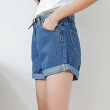 Solid Women Clothing Denim Shorts with Pockets New Arrival Harajuku Summer Ropa Mujer Slim Short Pants Feminino 2017 Casual Jean
women
