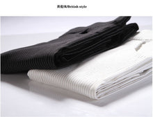 Summer Plus Size Casual Women Pencil Pants Elastic Slim Harem Capris Black White Stripe Leggings Trousers Plus Size Women Pants
women