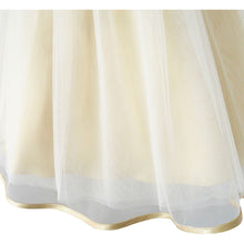 Sunny Fashion Flower Girls Dress Bow Tie Champagne Wedding Pageant 2017 Summer Princess Party Dresses Children Clothes Size 2-10
kids