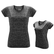 VEAMORS Women Quick Dry Sport Yoga Shirt, Short Sleeve Breathable Exercises Yoga Top T-Shirts For Gym Running Fitness
women