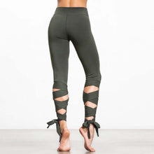 Women Ballerina Yoga Pants Sport Leggings Fitness Cross Yoga High Waist Ballet Dance Tight Bandage Yoga Cropped Pants Sportswear
women