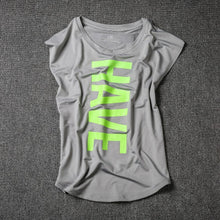 Women Yoga Shirts Sports Fitness Short Sleeve T Shirt Ladies Running Loose Women's Quick Dry tights Tees Tops Clothing
women