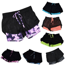 Womens Running Shorts 2 In 1 Running Tights Short Women's Gym Cool Woman Sport Short Fitness Running Shorts free shipping
women