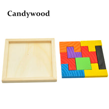 Wooden Tetris Game Educational Jigsaw Puzzle Toys Wood Tangram Brain-Teaser Puzzle Preschool Children Kids Toy
kids