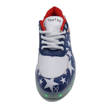 Yeafey USB Krasovki Luminous Sneakers Woman Mens Fashion Illuminated Glowing Sneakers Children Shoes with Light Female Shoes-kids