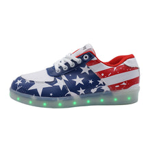 Yeafey USB Krasovki Luminous Sneakers Woman Mens Fashion Illuminated Glowing Sneakers Children Shoes with Light Female Shoes-kids