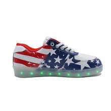 Yeafey USB Krasovki Luminous Sneakers Woman Mens Fashion Illuminated Glowing Sneakers Children Shoes with Light Female Shoes-kids