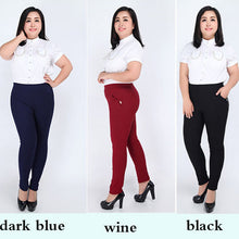 hot New Women Casual Pants capris Plus bigSize 6XL Female Skinny Stretch Spring summer Slim pencil Pants/ Trousers /capris women