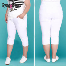 hot New Women Casual Pants capris Plus bigSize 6XL Female Skinny Stretch Spring summer Slim pencil Pants/ Trousers /capris women