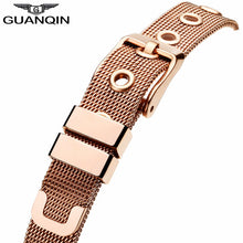 montre femme GUANQIN 2017 Women Dress Watches Women's Fashion Top Brand Stainless Steel Bracelet Quartz Watch relogio feminino-Women