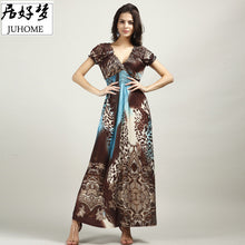 plus size Sexy maxi long summer dress women clothing 2017 blue large/big size elegant Boho beach tunic sundress vestido de festa
women