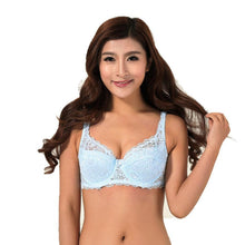 Bras for Women Sexy Push Up Deep V Bra Ultrathin Underwire Padded Lace Brassiere Bra #L15