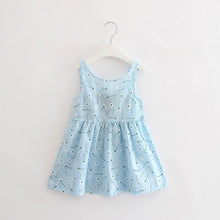 Baby Girls Cotton Vest Dress Kids Sundress Princess Shirt Dresses G46