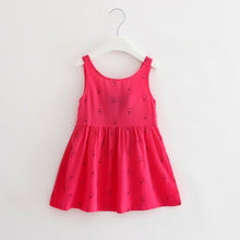 Baby Girls Cotton Vest Dress Kids Sundress Princess Shirt Dresses G46