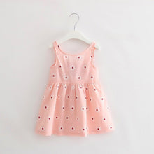 Baby Girls Cotton Vest Dress Kids Sundress Princess Shirt Dresses G46