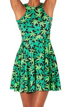 EAST KNITTING fashion X-014 HOT Women digital print pleated Adventure Time Bro Ball Reversible Skater Dress S M L XL Plus Size