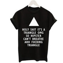2016 Harajuku Black T-shirt Women Ladies Tops Unicorn Letter Print Casual Funny T Shirts Tee Shirt Femme Loose