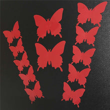 Hot Selling 12PCS 3D PVC Magnet Butterflies DIY Wall Sticker Home Decor Poster for Kids Rooms t Wall Decoration Drop Shipping