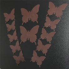 Hot Selling 12PCS 3D PVC Magnet Butterflies DIY Wall Sticker Home Decor Poster for Kids Rooms t Wall Decoration Drop Shipping