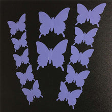 Hot Selling 12PCS 3D PVC Magnet Butterflies DIY Wall Sticker Home Decor Poster for Kids Rooms t Wall Decoration Drop Shipping