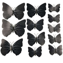 Hot Selling 12PCS 3D PVC Magnet Butterflies DIY Wall Sticker Home Decor Poster for Kids Rooms t Wall Decoration Drop Shipping