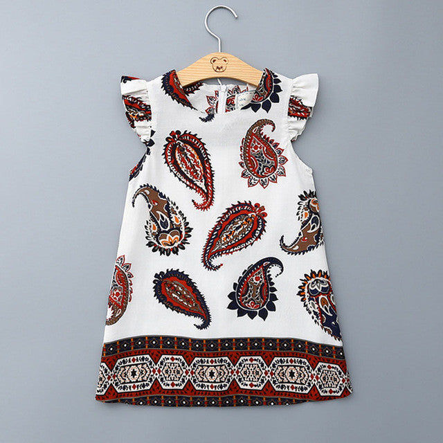 Bear Leader Girls Dresses 2017 Brand Princess Dress Kids Clothes Cartoon Pattern Design Kids Dress for Girls Clothes 3-8Y