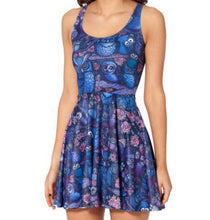 2017 New Sexy Women dress Cartoon Casual Dress Adventure Time SKATER DRESS Pleated Sun Dress