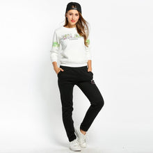 Tracksuits for Women Autumn Sweatshirt Women Suits Printed Long Sleeve Female Pullover Hoodies Sweatshirts Long Pants 2PCS Set