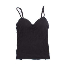 Sexy Women Padded Bra Tops V Neck Camisole Straps Push Up Bra Vest Tank