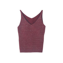 Sexy Women Fashion Knitting Vest Top Sleeveless V-Neck Blouse Casual Tank Tops