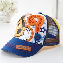 Fit 2-8 Years Baseball Caps For Kids Mouse Mesh Cartoon Hip Hop Boys Girls Caps Summer Sun Hat Children Snapback Casquette