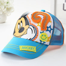 Fit 2-8 Years Baseball Caps For Kids Mouse Mesh Cartoon Hip Hop Boys Girls Caps Summer Sun Hat Children Snapback Casquette