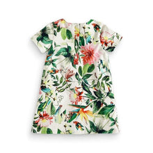Lovely Baby Kids Floral Print Round Neck Summer Dress Party Dress 0-5 Years