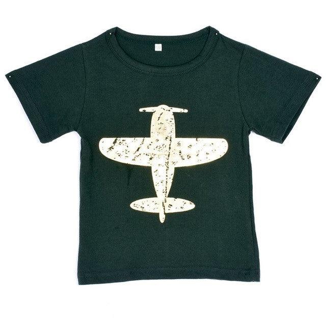 New Summer Baby/Kids Boys T-Shirt Short-Sleeved T Shirt Children Tees Cotton