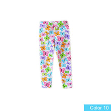 Hot summer 2016 kids new arrive 7th fashion girls leggings print flowers girls pants childrens trousers